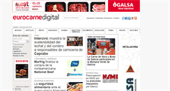 Desktop Screenshot of eurocarne.com